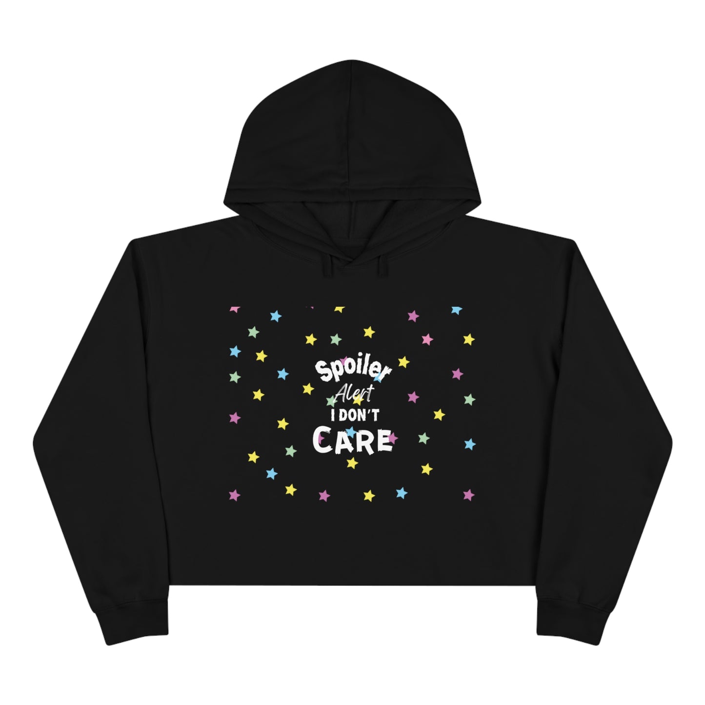 Spoiler Alert Crop Hoodie