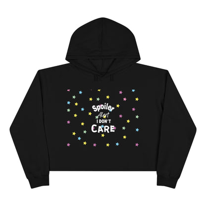 Spoiler Alert Crop Hoodie