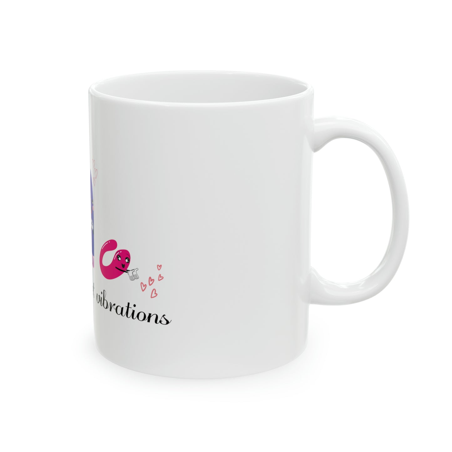 Sweet Vibrations Ceramic Mug, 11oz