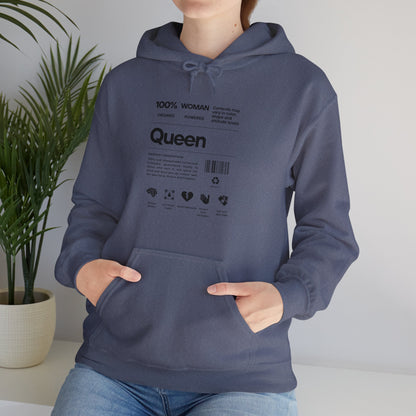 100% Queen Unisex Heavy Blend™ Hooded Sweatshirt