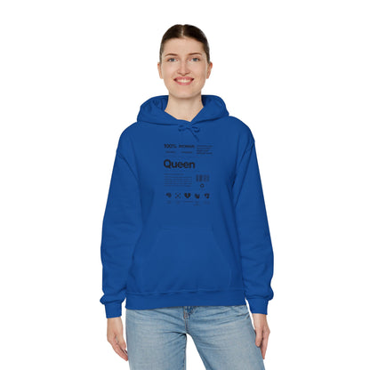 100% Queen Unisex Heavy Blend™ Hooded Sweatshirt