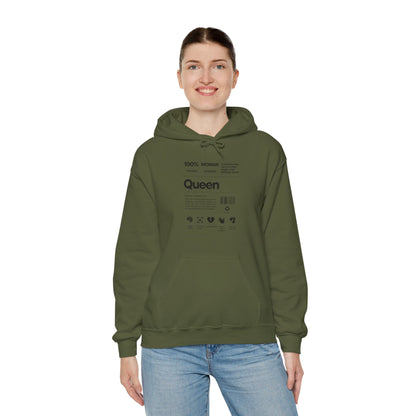 100% Queen Unisex Heavy Blend™ Hooded Sweatshirt