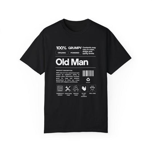 100% Old Man Unisex Garment-Dyed T-shirt