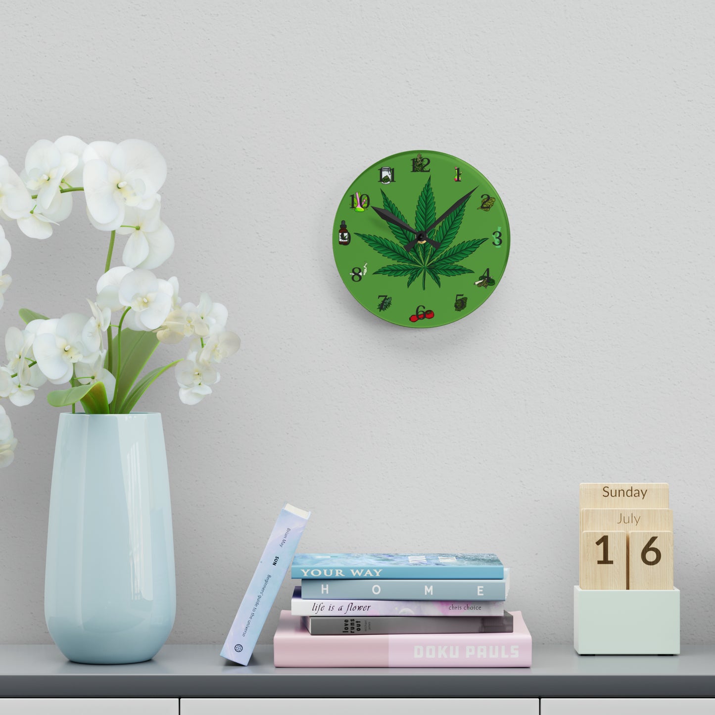 It's High Time Acrylic Wall Clock