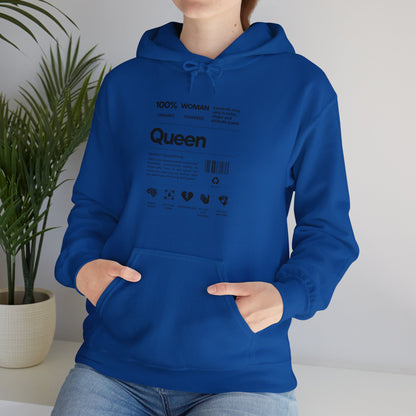 100% Queen Unisex Heavy Blend™ Hooded Sweatshirt