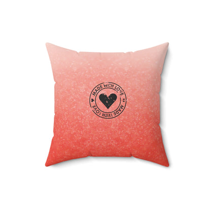 Soulmate pillow Spun Polyester Square Pillow