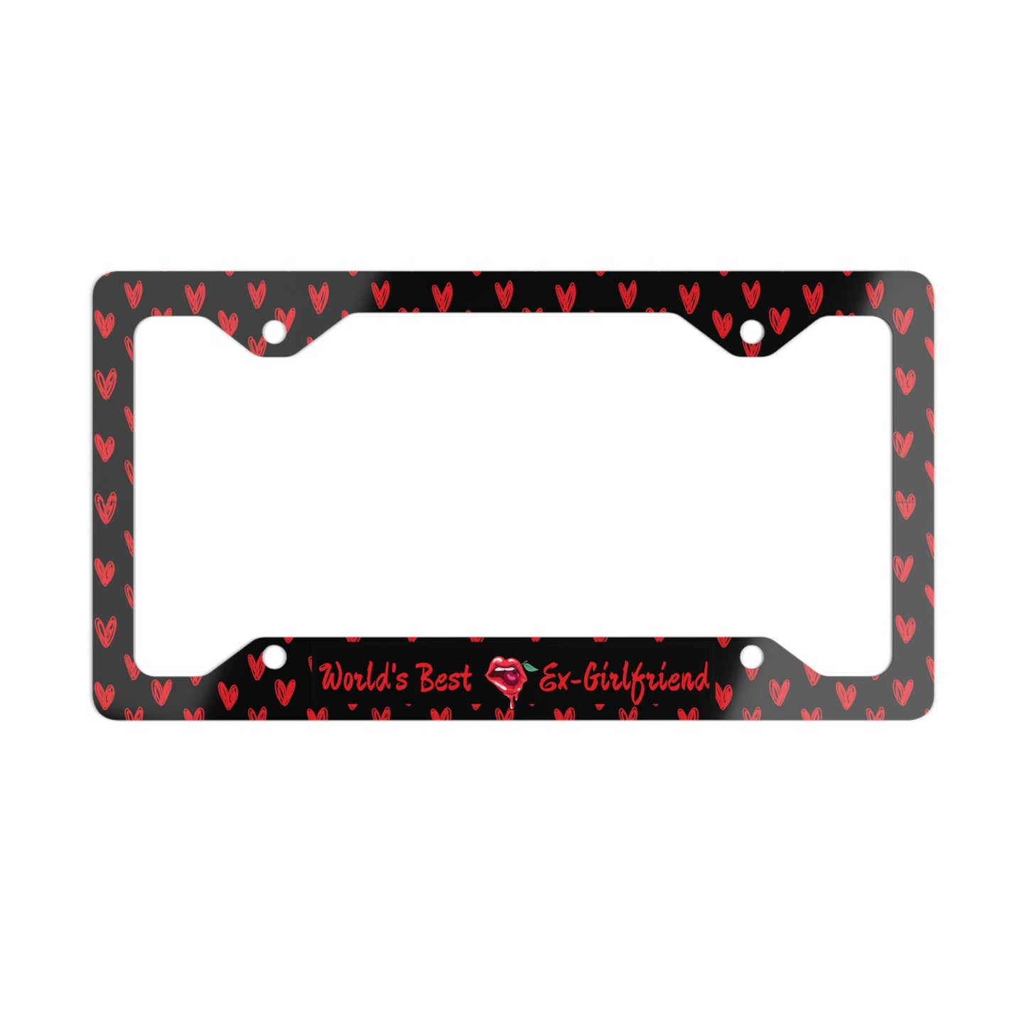 World's Best Ex-Girlfriend Metal License Plate Frame