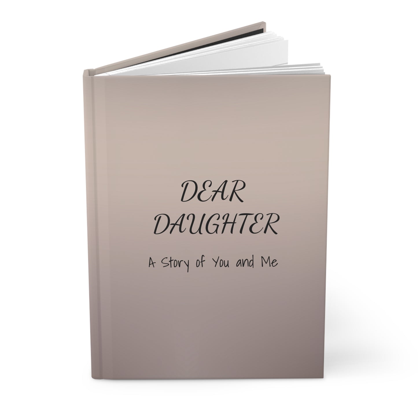 Dear Daughter Hardcover Remember Me Matte Journal