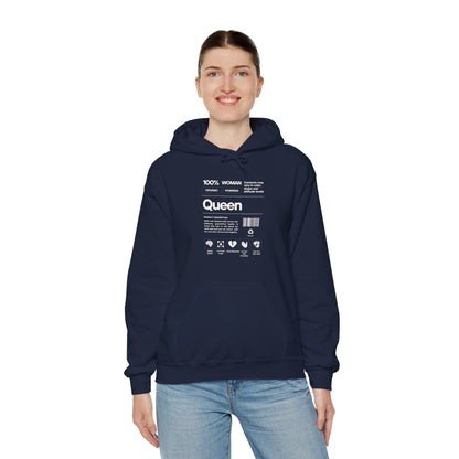 100% Queen Unisex Heavy Blend™ Hooded Sweatshirt