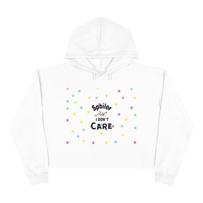 Spoiler Alert Crop Hoodie