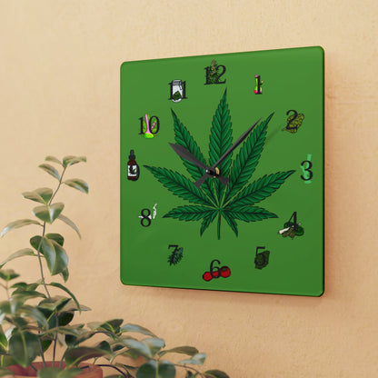 It's High Time Acrylic Wall Clock