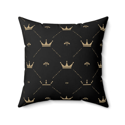 Crown It Spun Polyester Square Pillow