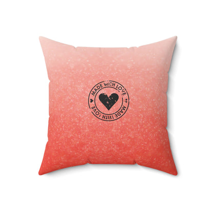 Soulmate pillow Spun Polyester Square Pillow