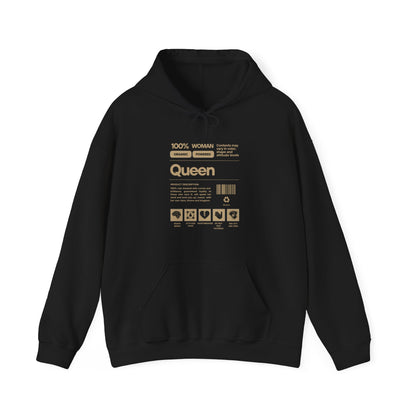 100% Queen Unisex Heavy Blend™ Hooded Sweatshirt