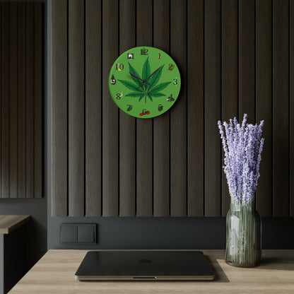 It's High Time Acrylic Wall Clock