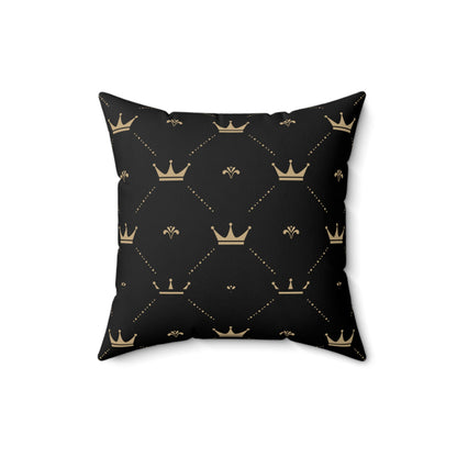 Crown It Spun Polyester Square Pillow