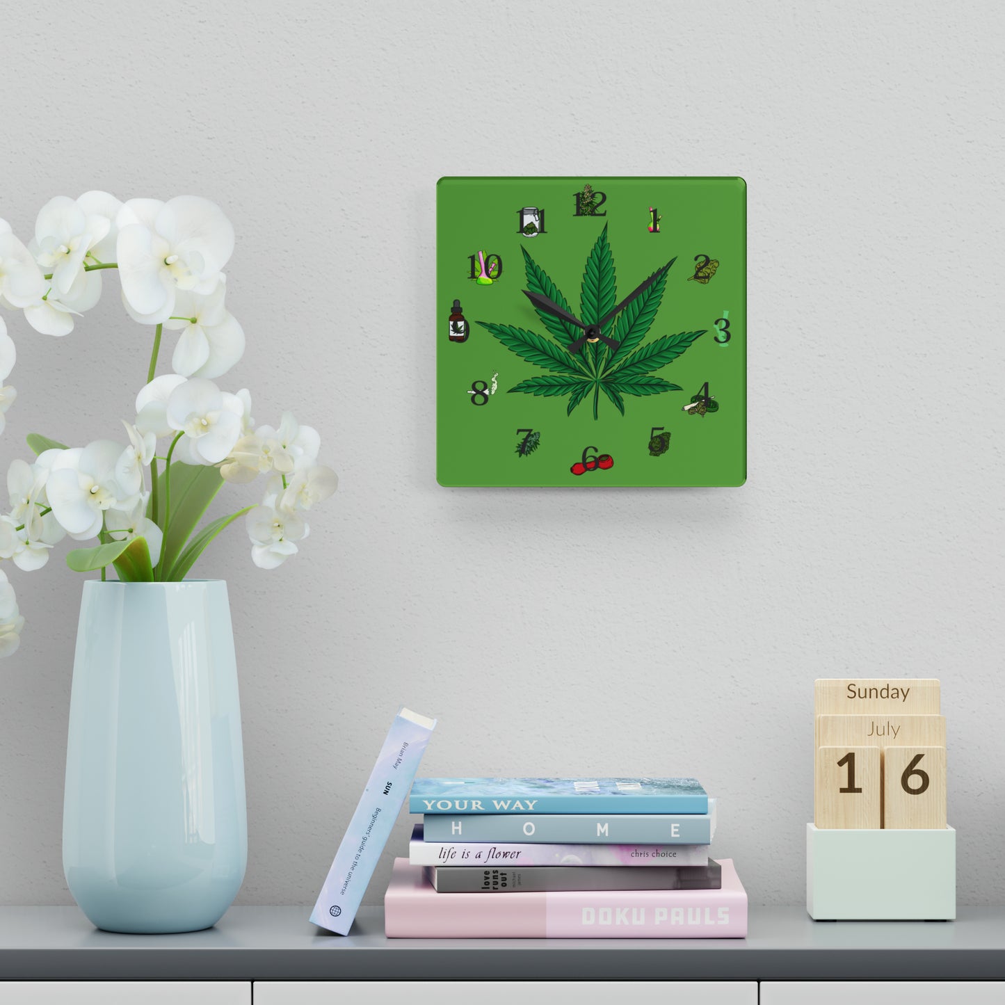 It's High Time Acrylic Wall Clock