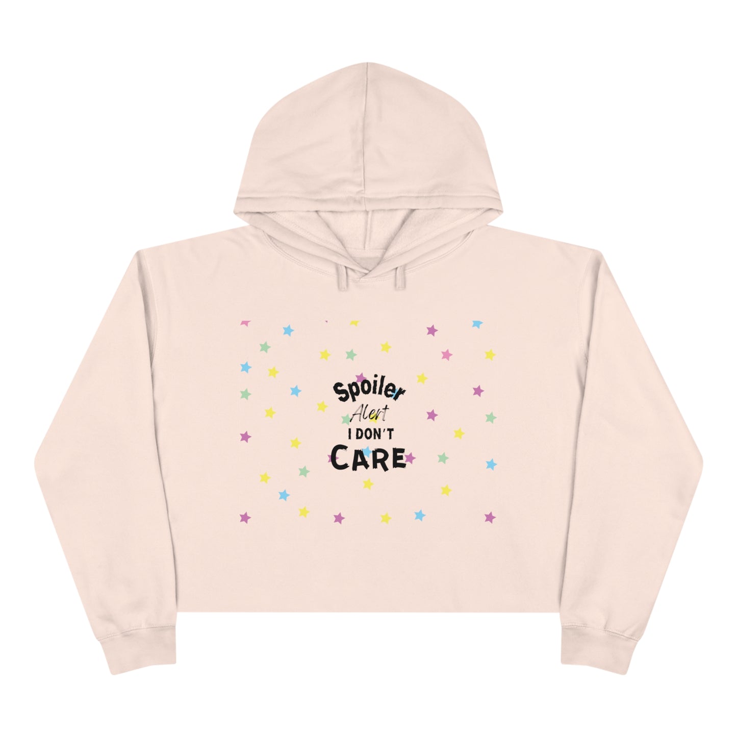 Spoiler Alert Crop Hoodie