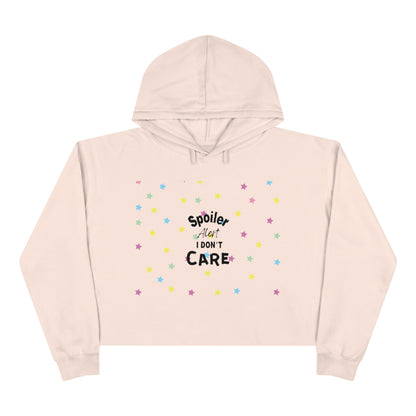 Spoiler Alert Crop Hoodie