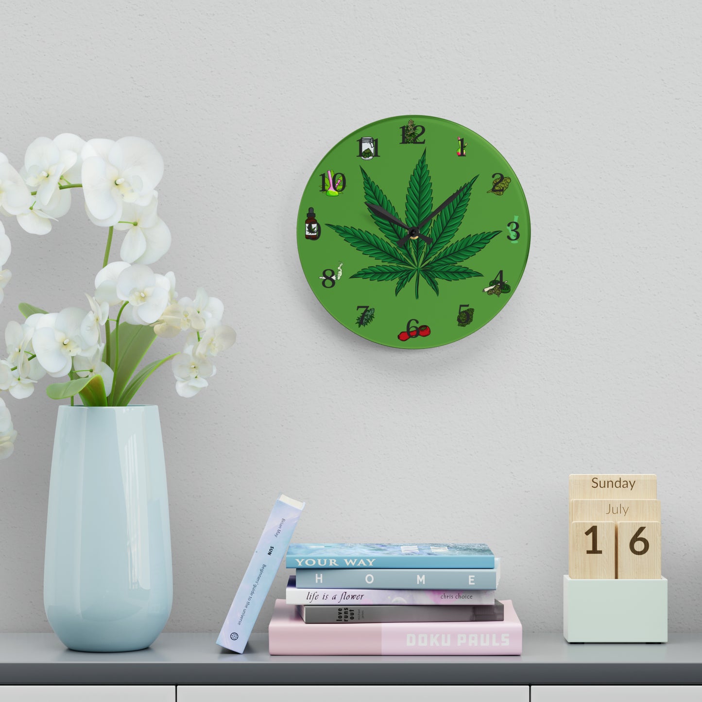 It's High Time Acrylic Wall Clock