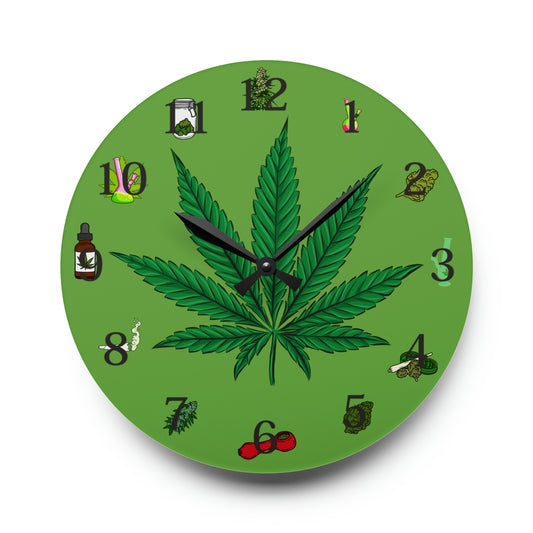 It's High Time Acrylic Wall Clock