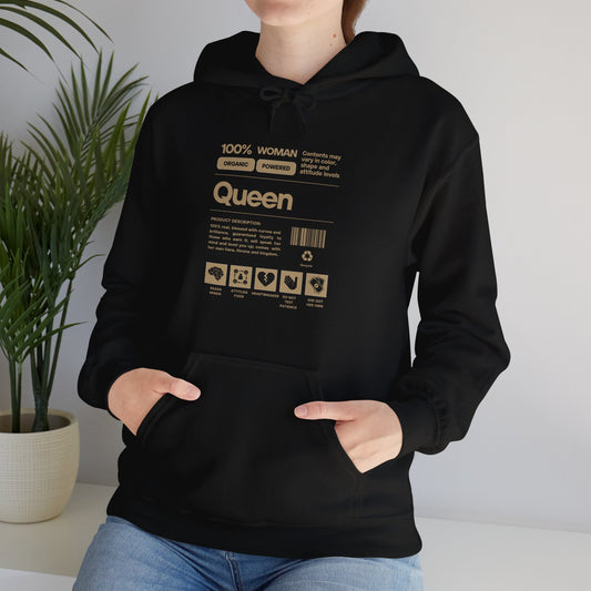100% Queen Unisex Heavy Blend™ Hooded Sweatshirt