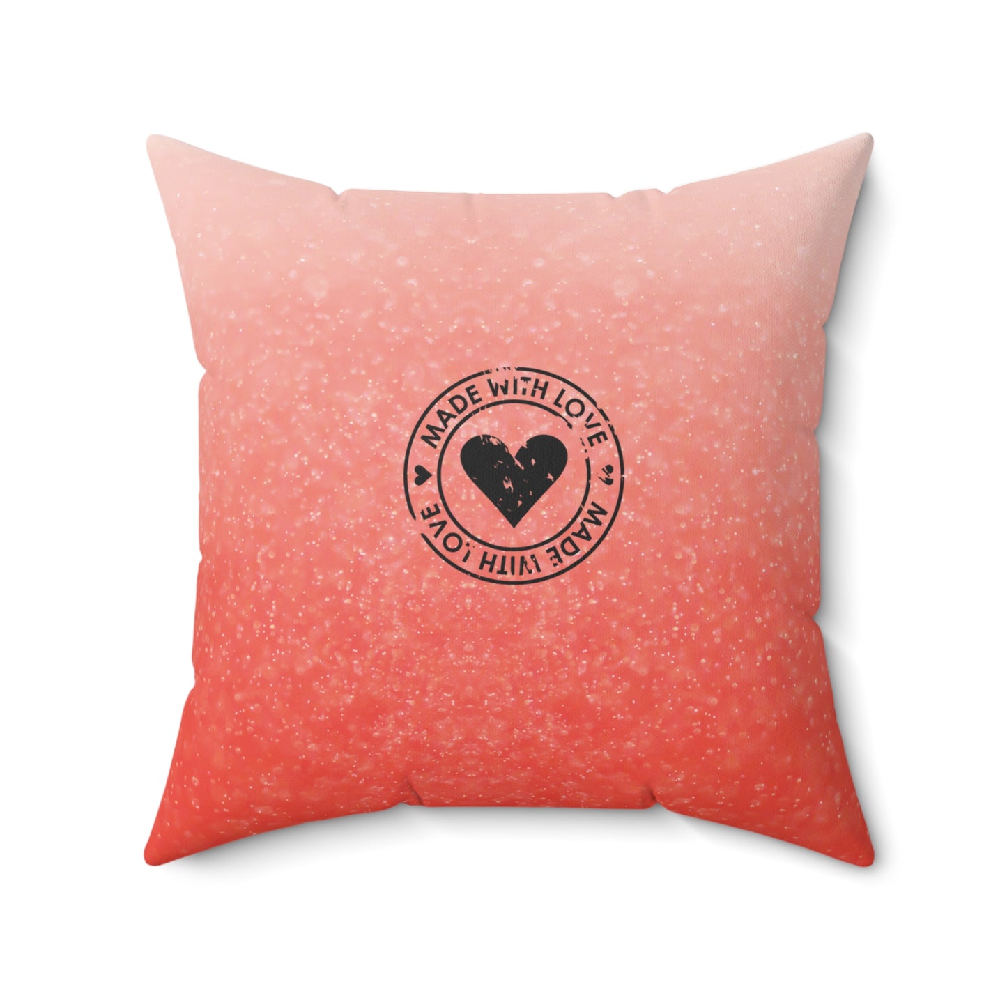 Soulmate pillow Spun Polyester Square Pillow