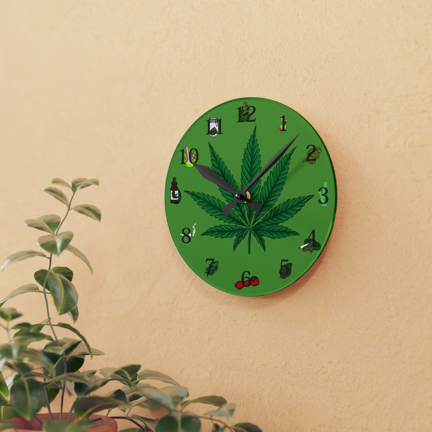 It's High Time Acrylic Wall Clock