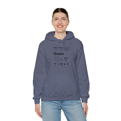 100% Queen Unisex Heavy Blend™ Hooded Sweatshirt