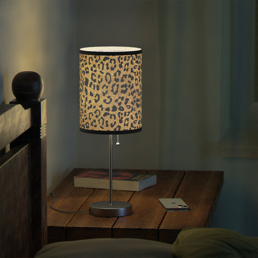 LaLa Leopard Lamp on a Stand, US|CA plug