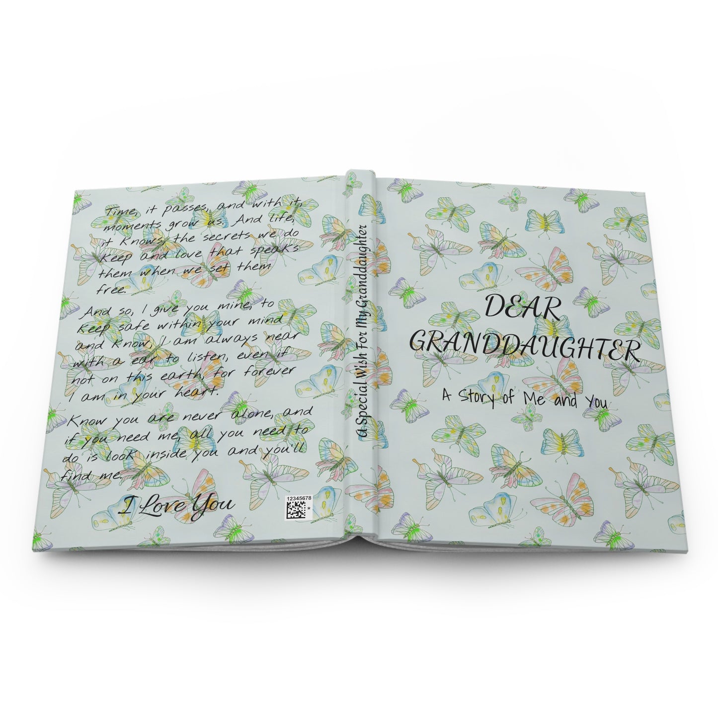 Dear Granddaughter Hardcover Always Near Matte Journal