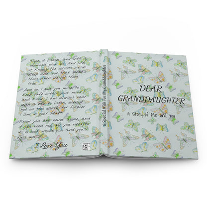 Dear Granddaughter Hardcover Always Near Matte Journal