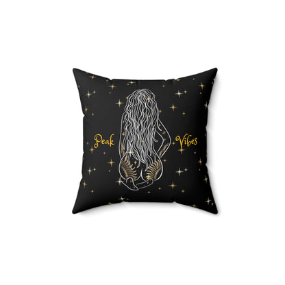 Peak Vibes Spun Polyester Square Pillow